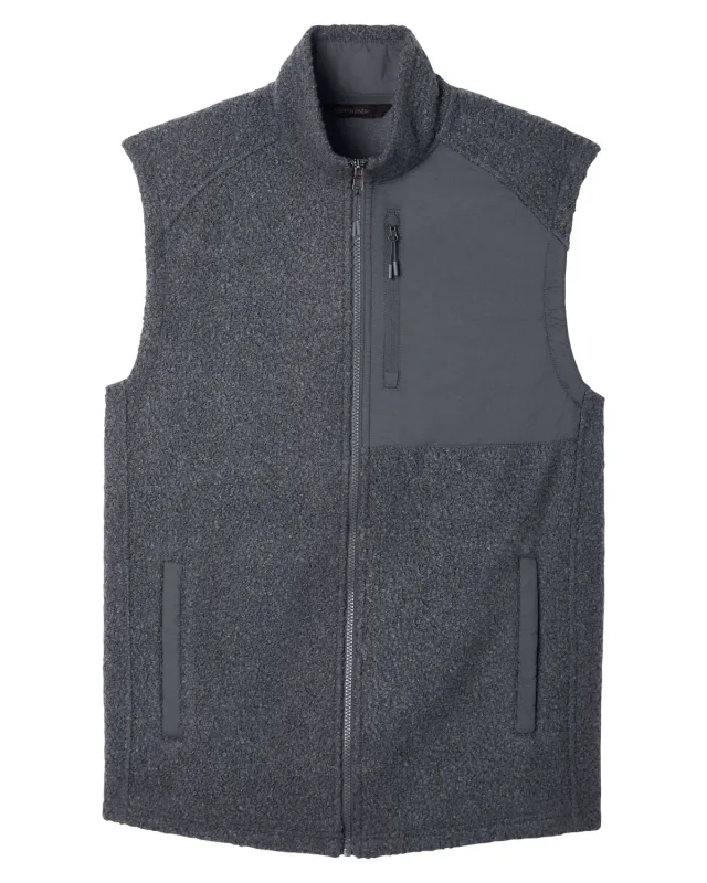 North End Men's Aura Sweater Fleece Vest — view 3