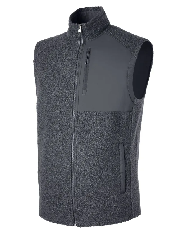 North End Men's Aura Sweater Fleece Vest — view 6