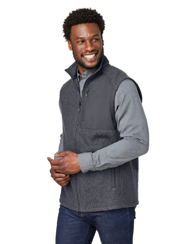 North End Men's Aura Sweater Fleece Vest — view 9