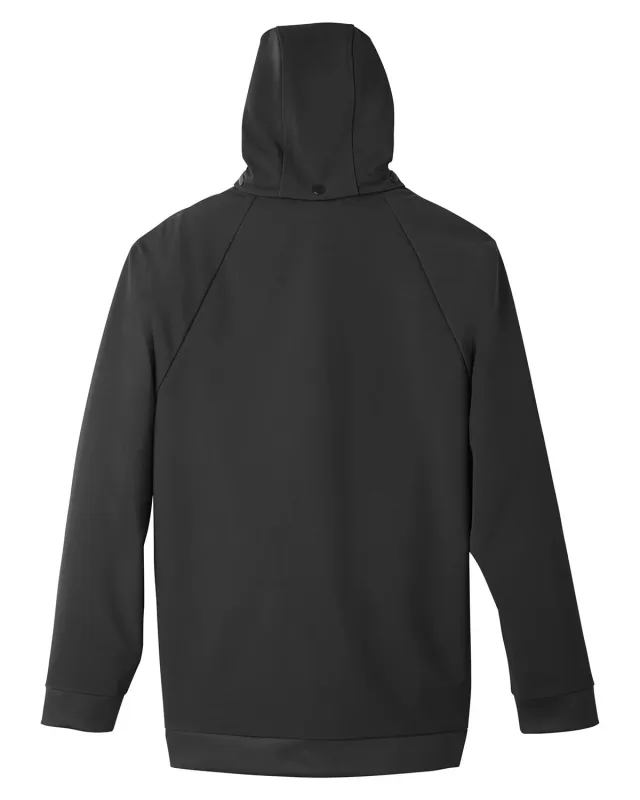 North End Men's City Hybrid Soft Shell Hooded Jacket — view 2