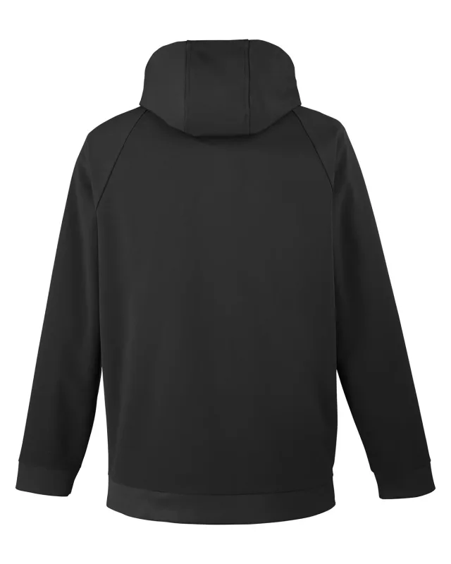 North End Men's City Hybrid Soft Shell Hooded Jacket — view 5