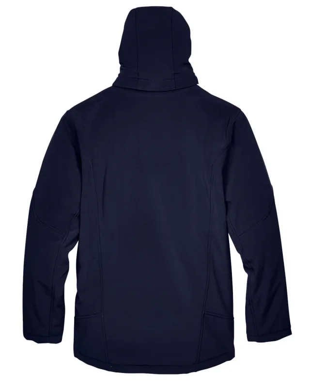 North End Men's Glacier Insulated Three-Layer Fleece Bonded Soft Shell Jacket with Detachable Hood — view 8