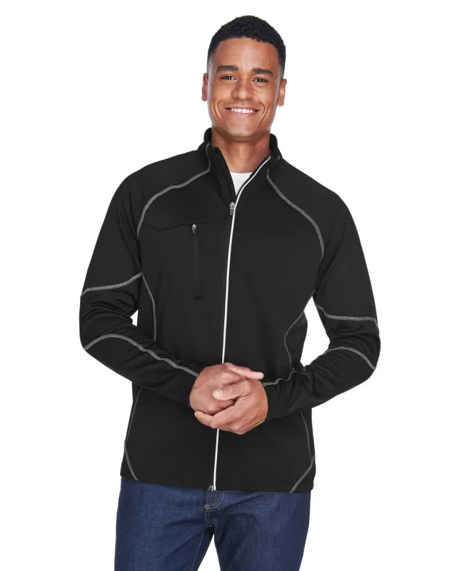 North End Men's Gravity Performance Fleece Jacket — view 11