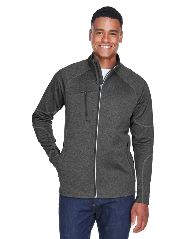 North End Men's Gravity Performance Fleece Jacket — view 4