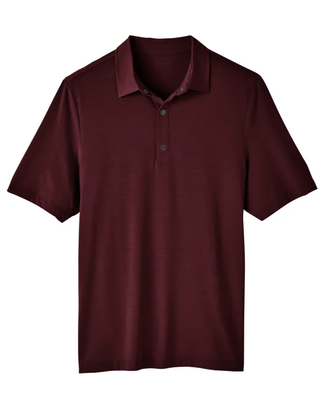 North End Men's JAQ Snap-Up Stretch Performance Polo — view 21