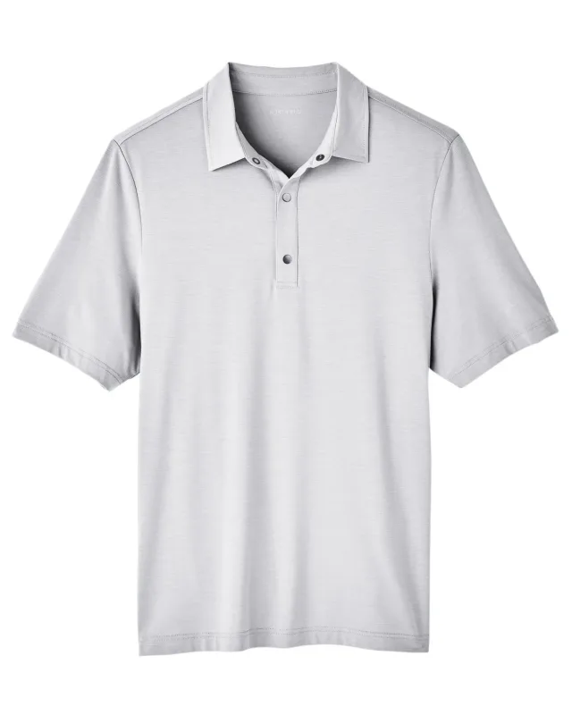 North End Men's JAQ Snap-Up Stretch Performance Polo — view 39
