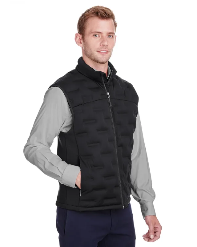 North End Men's Loft Pioneer Hybrid Vest — view 11