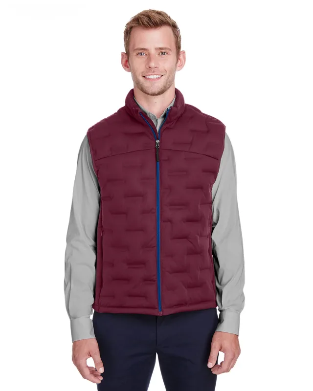 North End Men's Loft Pioneer Hybrid Vest — view 16