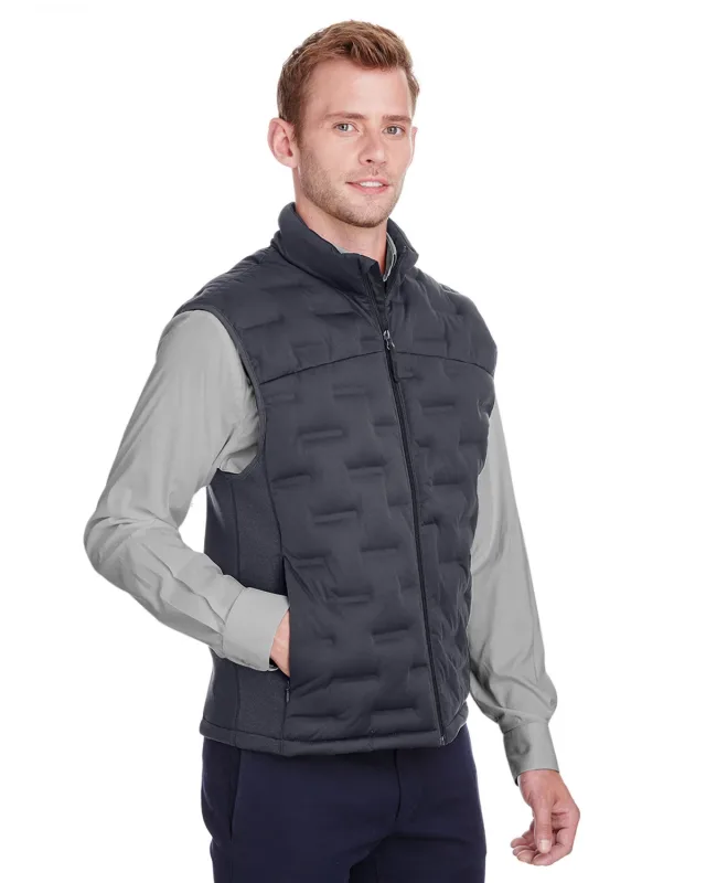 North End Men's Loft Pioneer Hybrid Vest — view 5