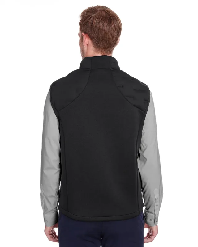 North End Men's Loft Pioneer Hybrid Vest — view 7