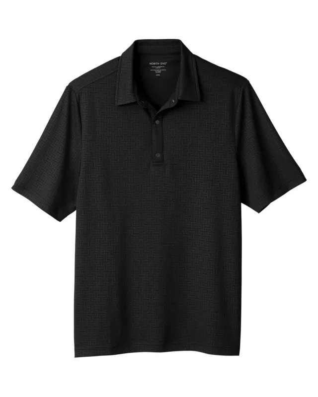 North End Men's Replay Recycled Polo — view 13