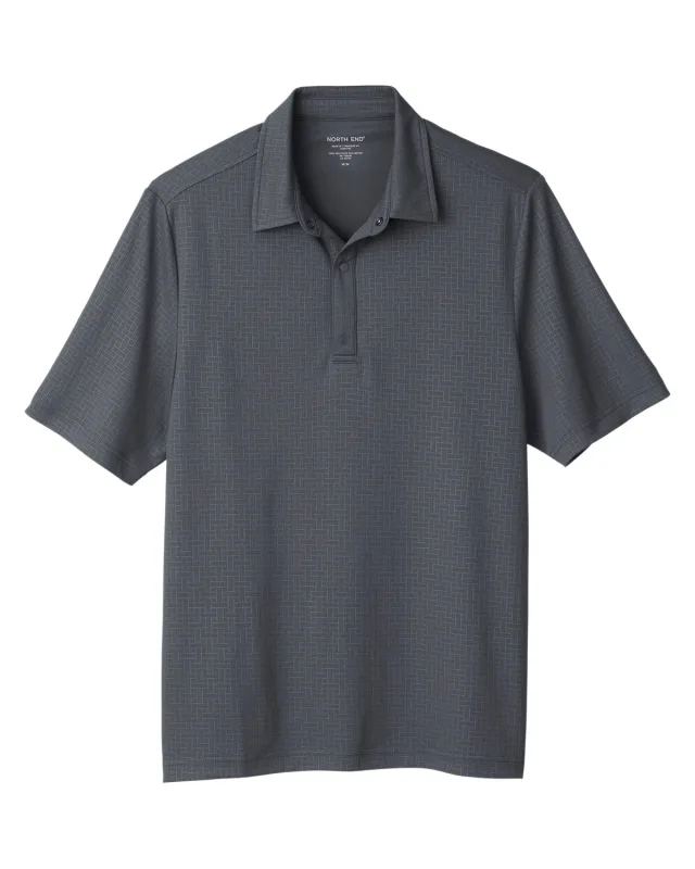 North End Men's Replay Recycled Polo — view 3