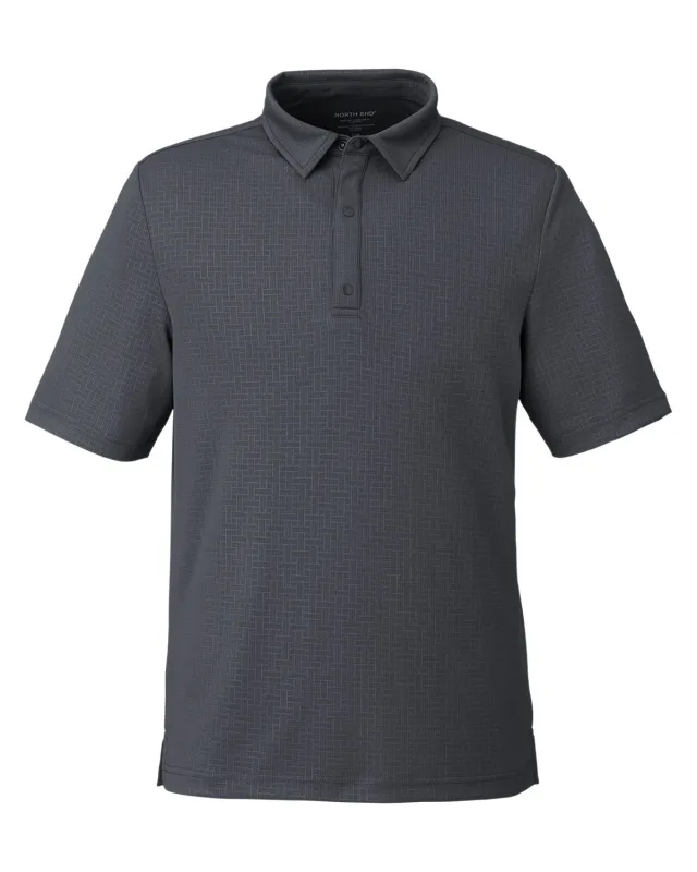North End Men's Replay Recycled Polo — view 8
