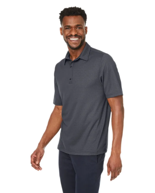 North End Men's Replay Recycled Polo — view 9