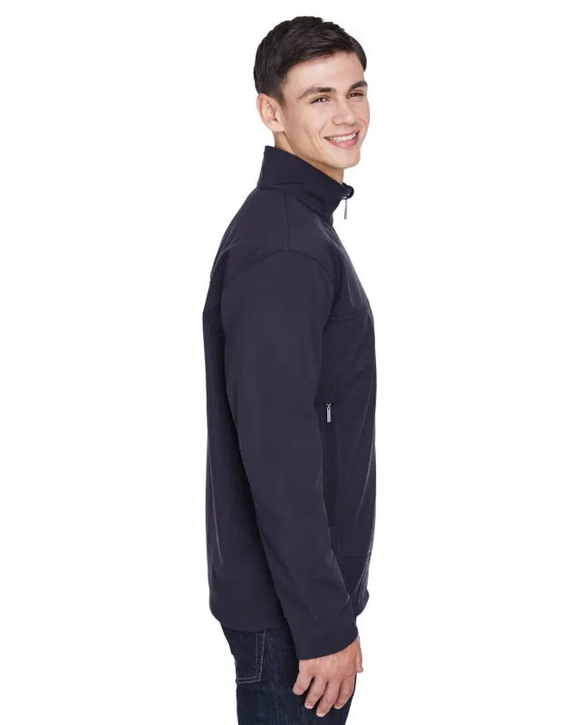 North End Men's Three-Layer Fleece Bonded Performance Soft Shell Jacket — view 12