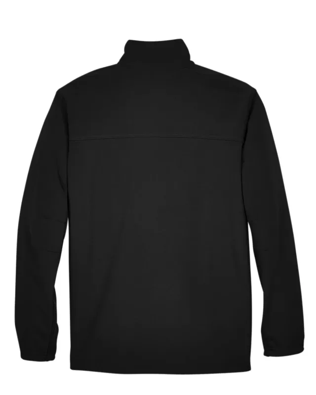 North End Men's Three-Layer Fleece Bonded Performance Soft Shell Jacket — view 2