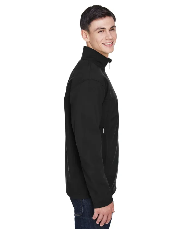 North End Men's Three-Layer Fleece Bonded Performance Soft Shell Jacket — view 6