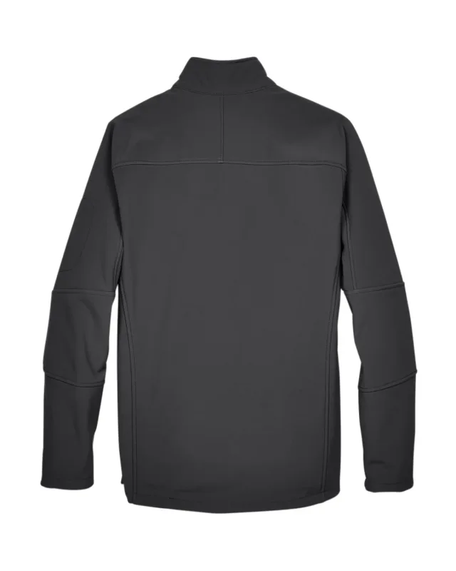 North End Men's Three-Layer Fleece Bonded Soft Shell Technical Jacket — view 2