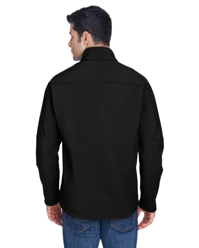 North End Men's Three-Layer Fleece Bonded Soft Shell Technical Jacket — view 7