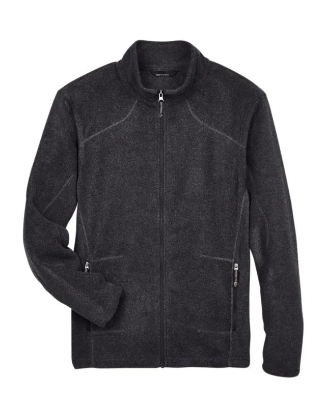 North End Men's Voyage Fleece Jacket — view 10