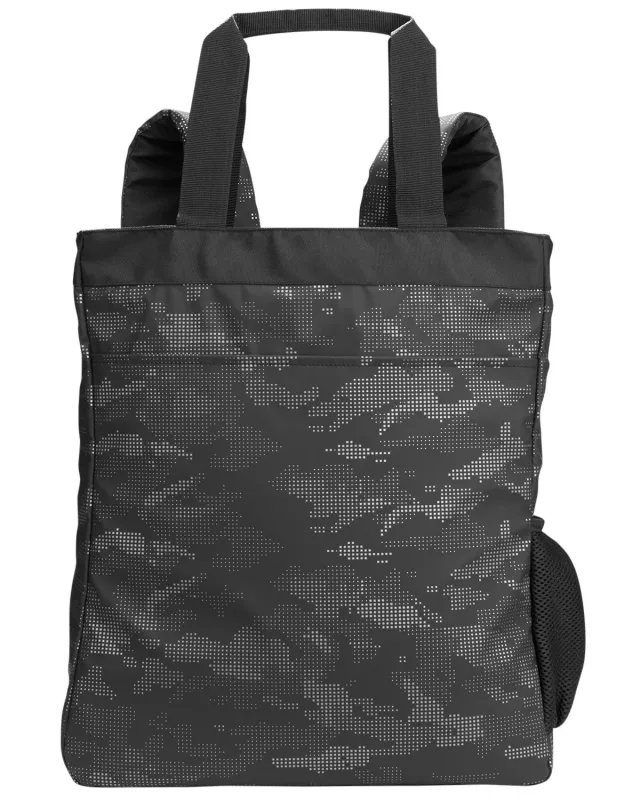 North End Reflective Convertible Laptop Backpack Tote Bag — view 9