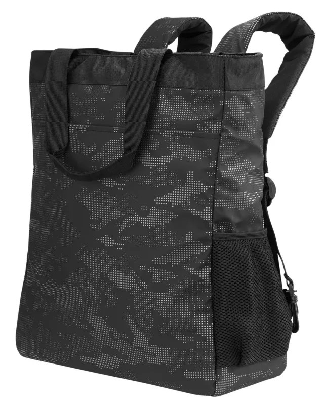 North End Reflective Convertible Laptop Backpack Tote Bag — view 11
