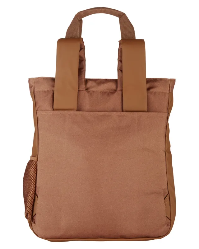 North End Reflective Convertible Laptop Backpack Tote Bag — view 16