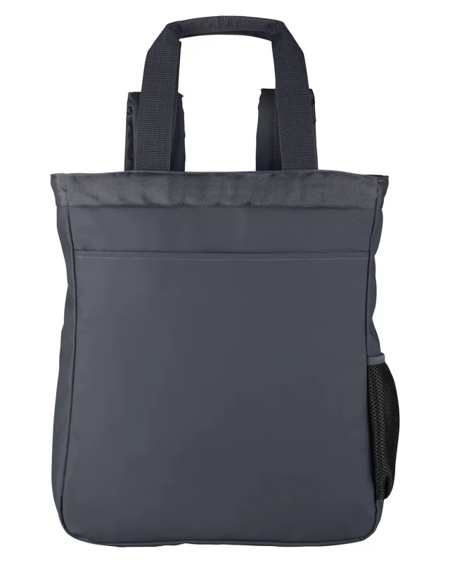 North End Reflective Convertible Laptop Backpack Tote Bag — view 2