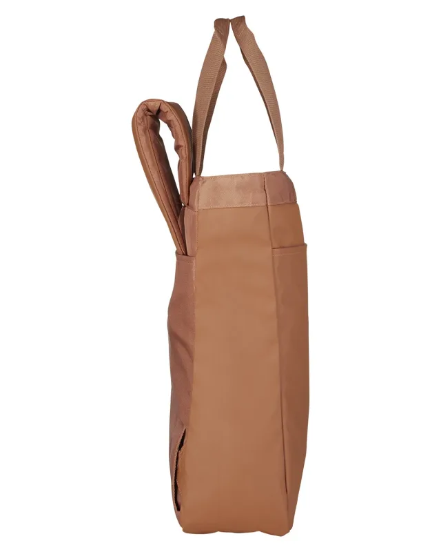 North End Reflective Convertible Laptop Backpack Tote Bag — view 19