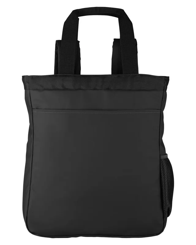 North End Reflective Convertible Laptop Backpack Tote Bag — view 6