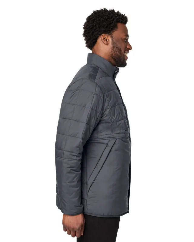 North End Unisex Aura Fleece-Lined Jacket — view 10