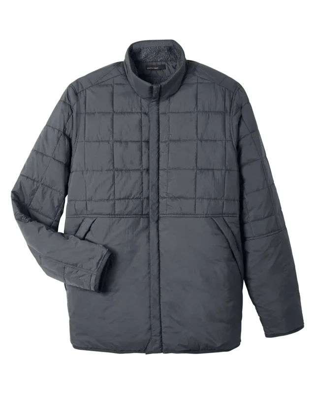 North End Unisex Aura Fleece-Lined Jacket — view 3