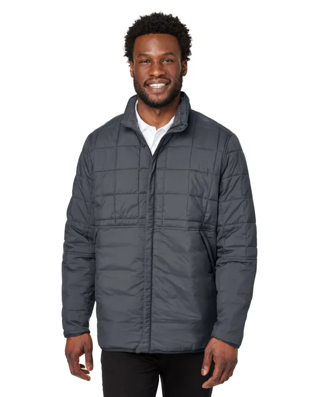 North End Unisex Aura Fleece-Lined Jacket — view 4
