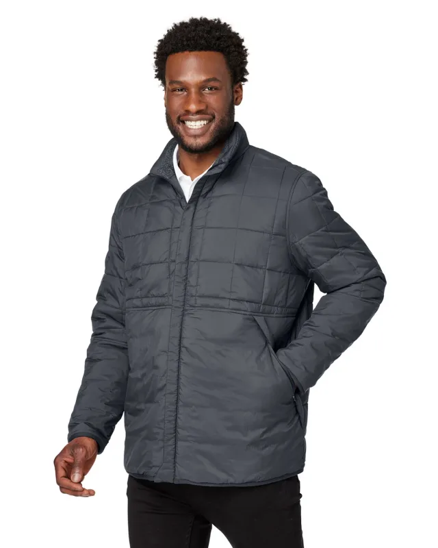 North End Unisex Aura Fleece-Lined Jacket — view 9