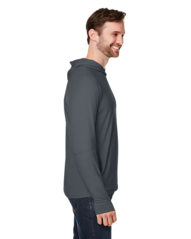 North End Unisex JAQ Stretch Performance Hooded T-Shirt — view 10