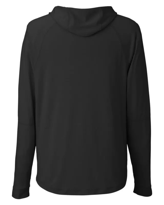 North End Unisex JAQ Stretch Performance Hooded T-Shirt — view 15