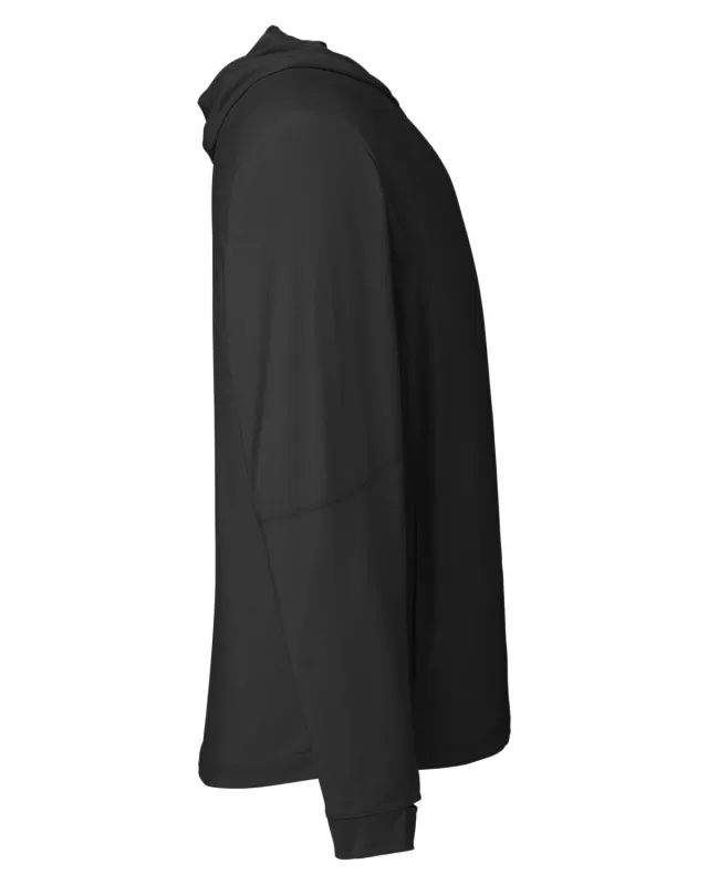 North End Unisex JAQ Stretch Performance Hooded T-Shirt — view 17