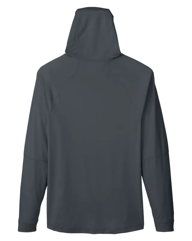 North End Unisex JAQ Stretch Performance Hooded T-Shirt — view 2