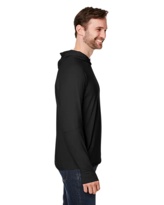 North End Unisex JAQ Stretch Performance Hooded T-Shirt — view 20