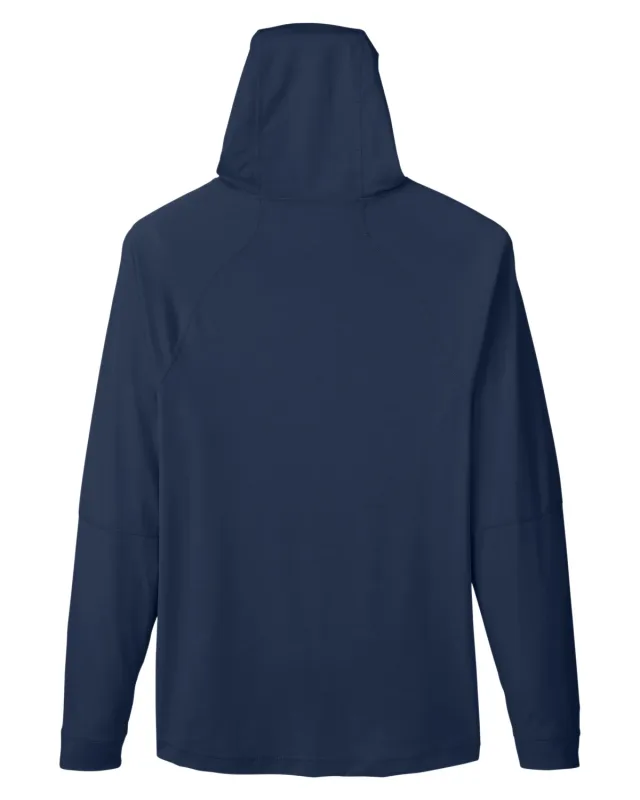 North End Unisex JAQ Stretch Performance Hooded T-Shirt — view 22