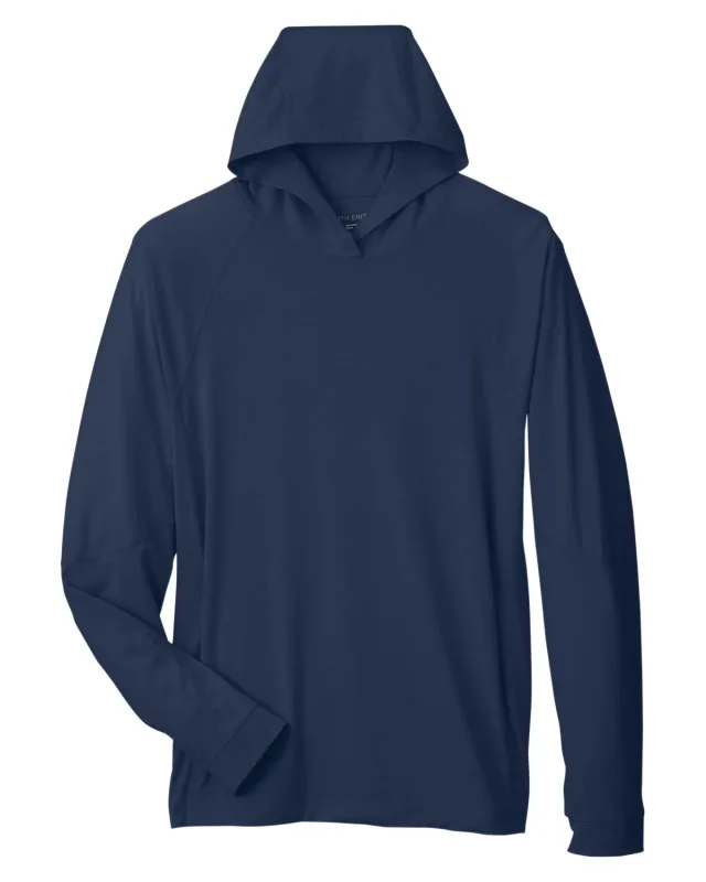North End Unisex JAQ Stretch Performance Hooded T-Shirt — view 23