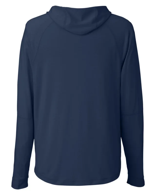 North End Unisex JAQ Stretch Performance Hooded T-Shirt — view 25