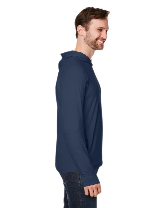 North End Unisex JAQ Stretch Performance Hooded T-Shirt — view 30