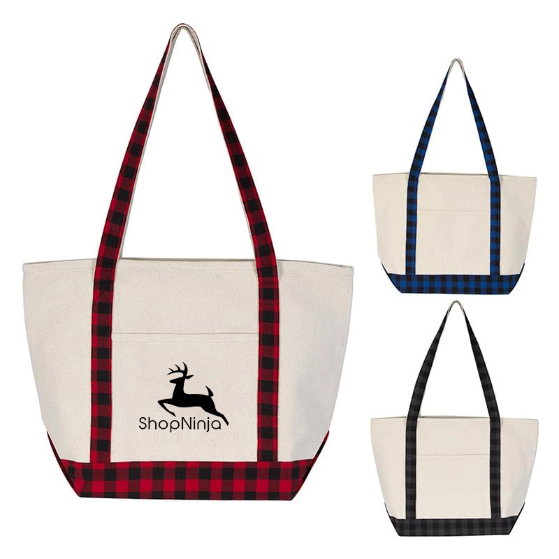 Northwoods Boat Tote Bag