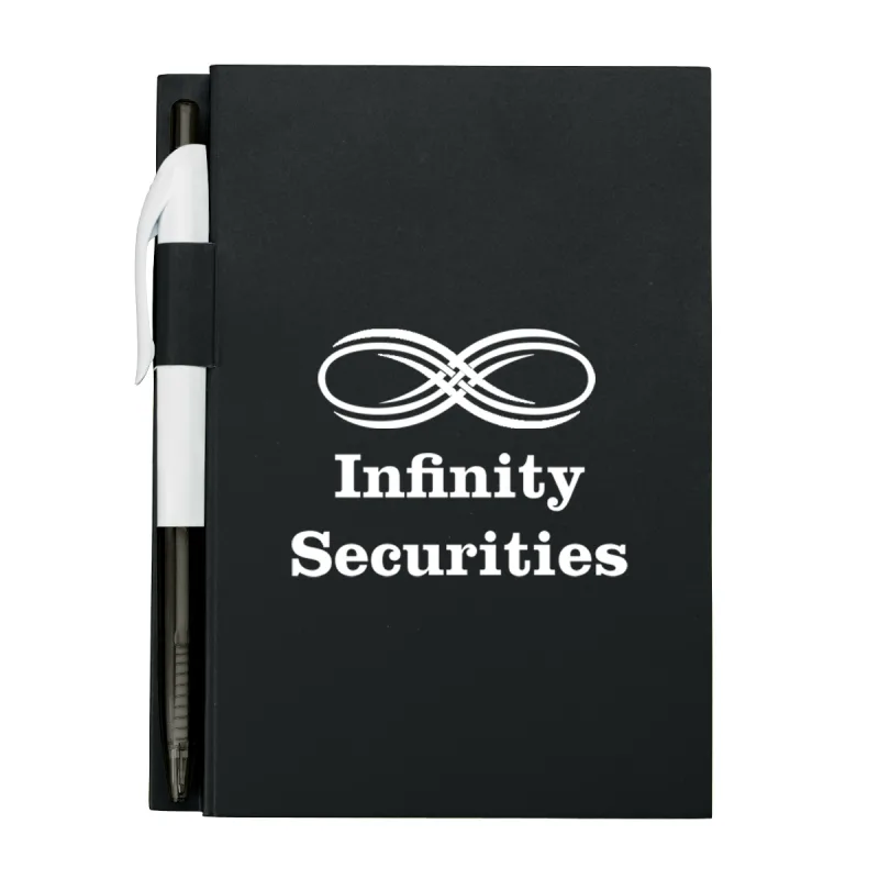 Imprinted Notebook With Pen — view 2