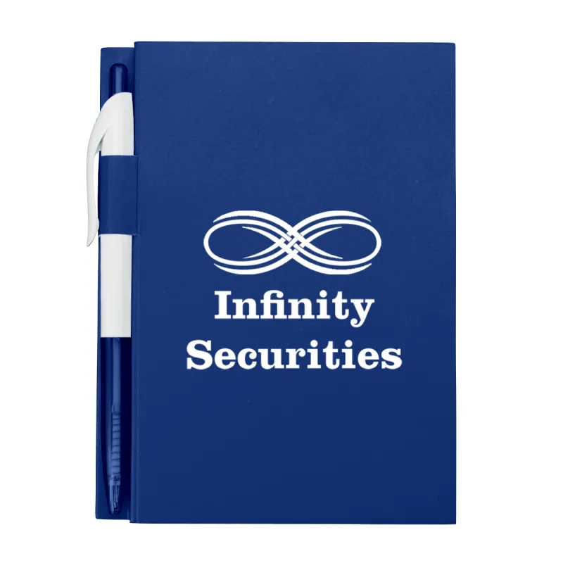 Imprinted Notebook With Pen — view 3