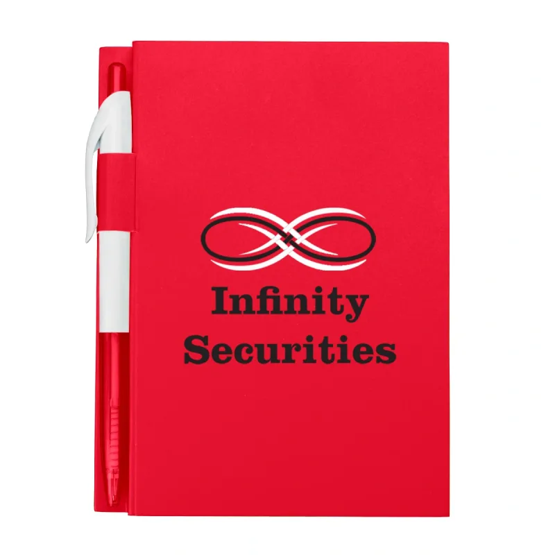 Imprinted Notebook With Pen — view 4