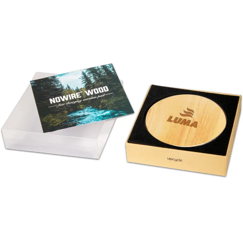 NoWire™ Wood Wireless Charger — view 5