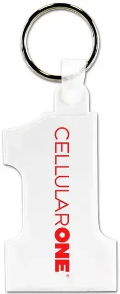 Personalized Number One Key Fob  — view 6