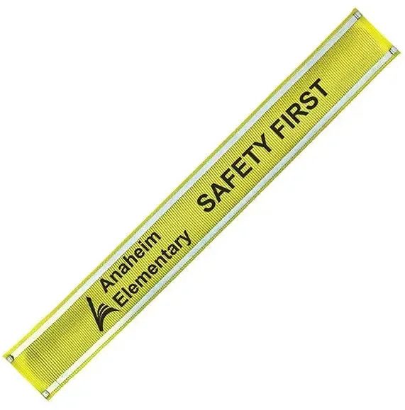 Nylon Reflective Snap Band — view 4